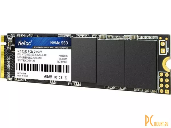 SSD 512GB Netac NT01N930E-512G-E4X M.2 2280